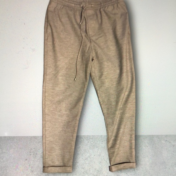 Men's Tan Sweatpants - Picture 1 of 3